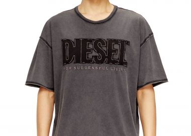 Diesel ανδρικό T-shirt με λογότυπο Relaxed Fit 
