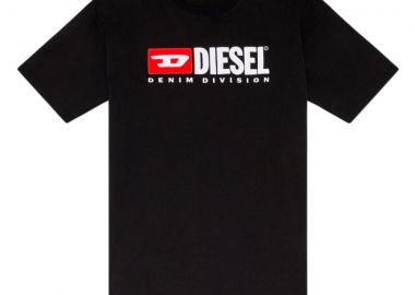 DIESEL Ανδρικό T-Shirt T-BOXT-DIV - ΜΑΥΡΟ-S25A149430GRAI-BLACK - DIESEL - 
