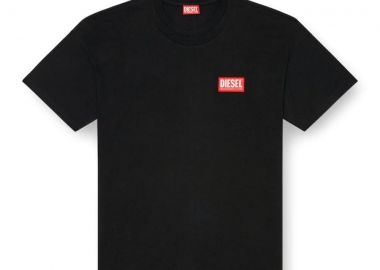 Diesel T-BOXT-LAB Ανδρική Μπλούζα - Μαύρο-A149470NIAR-BLACK - DIESEL - 
