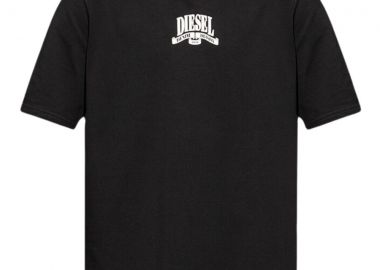 DIESEL T-Shirts Ανδρικά T-ADJUST-K10 T-SHIRT - ΜΑΥΡΟ-W24A150200GRAI-BLACK - DIESEL - 