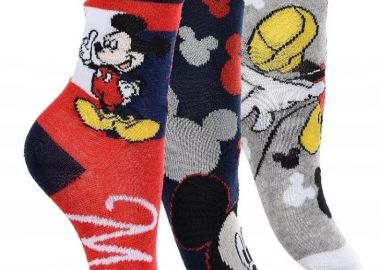 Disney Κάλτσες Για Αγόρι Σετ Με 3 Σχέδια Mickey Mouse Πολύχρωμο - Disney Mickey Mouse - 