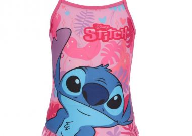 Disney Lilo and Stitch Bliss Παιδικό μαγιό ολόσωμο Ροζ - Disney Lilo and Stitch - 