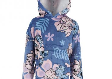 Disney Lilo and Stitch Κουβέρτα Fleece Μπλε Μπλε - Disney Lilo and Stitch - 