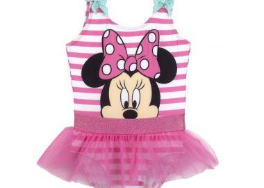 Disney Minnie Mouse Παιδικό μαγιό ολόσωμο Ροζ Ροζ - Disney Minnie Mouse - 