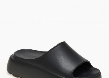 Δίσολες σαγιονάρες με δύο τοκάδες - Μαύρο - Issue - 