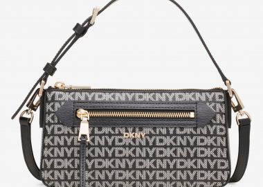 DKNY CROSS BODY HANDBAG BRYANT AVE R42HYE18 XLB BK LOGO-BK - DKNY - 