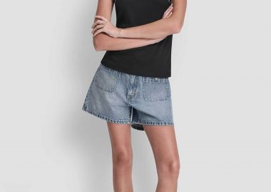 DKNY γυναικεία αμάνικη μπλούζα με τρούκς - DJ5T1694 Μαύρο - DKNY - 