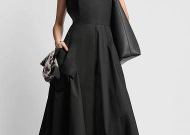 DKNY γυναικείο φόρεμα αμάνικο - DJ6D9193 Μαύρο - DKNY - 