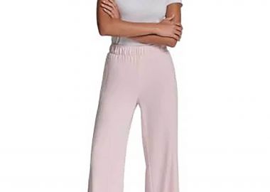 DKNY γυναικείο παντελόνι φόρμας μονόχρωμο - DJ6P3115 Ροζ - DKNY - 