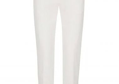 DKNY γυναικείο παντελόνι Regular Fit - P9RKSDMT Λευκό - DKNY - 