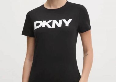 DKNY γυναικείο Τ-shirt με logo print - DP5T9923 Μαύρο - DKNY - 