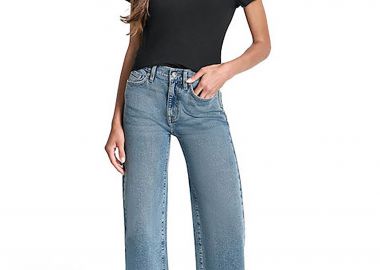 DKNY γυναικείο τζιν παντελόνι Relaxed Fit - DJ6C4207 Denim Blue - DKNY - 