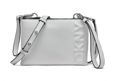 DKNY HANDBAG CROSS BODY TINSLEY R51EZJ26 MARSHMALLOW - DKNY - 