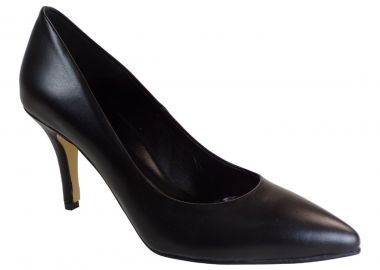 Dominique Shoes Γυναικεία Παπούτσια Γόβες 83001 Μαύρο Δέρμα - Dominique Shoes - 