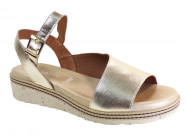 DORKING BY Fluchos Γυναικεία Παπούτσια Πέδιλα 60480 TEXAS D8771-CS Πλατίνα - Dorking - 