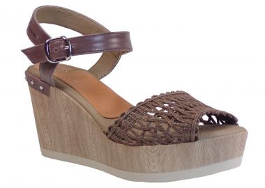 Dorkings Γυναικεία Παπούτσια Πλατφόρμες D7757-REEF Καφέ - Dorking - 