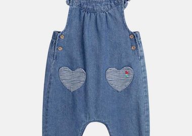 DPAM βρεφική denim σαλοπέτα για κορίτσια 