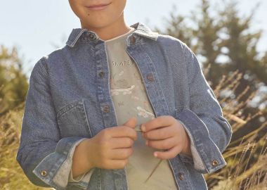 DPAM παιδικό denim μπουφάν για αγόρια 