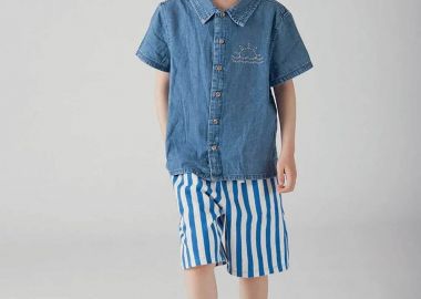 DPAM παιδικό denim πουκάμισο για αγόρια 