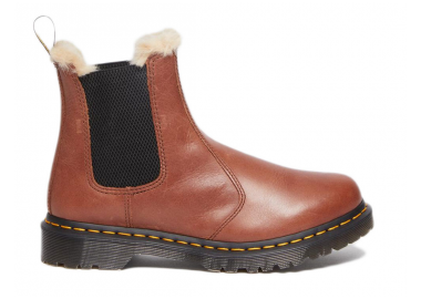 Dr. Martens 2976 Δερμάτινα Γυναικεία Chelsea Μποτάκια Καφέ 27784225 - Dr. Martens - 