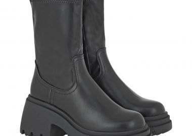 DRAGON & BLAZE Γυναικεία Μποτάκια 03R-513 Μαύρο V303R5134001 - DRAGON & BLAZE - 