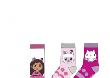 DREAMWORKS ΠΑΙΔΙΚΕΣ ΚΑΛΤΣΕΣ GABBY'S DOLLHOUSE 1885 - μοβ 31-34 ΦΟΥΞΙΑ - DREAMWORKS - 