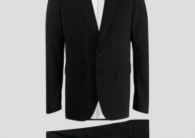 DSQUARED2 Ανδρικό Μαύρο Single Breasted Two-Piece Suit - DSQUARED2 - 
