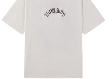 Ed Hardy Faded Gothic Skull Ανδρικό T-Shirt - Λευκό-ED5878-WHITE - ED HARDY - 