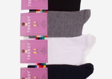 ΕΦΗΒΙΚΗ ΚΑΛΤΣΑ COLORFOUL STRIPES TRENDY PACK 4 ΤΕΜ Πολύχρωμο - Trendy - 