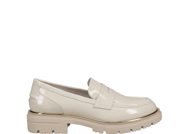 Εκρού chunky loafer - MIGATO - 
