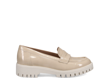 Εκρού chunky loafer - MIGATO - 