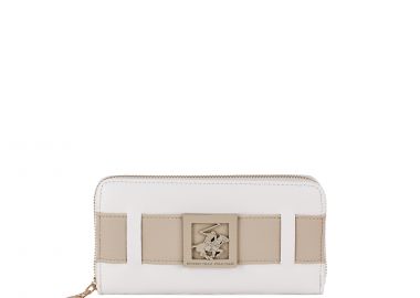 Εκρού πορτοφόλι - BEVERLY HILLS POLO CLUB - 