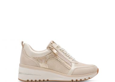 Εκρού sneaker - MARCO TOZZI - 