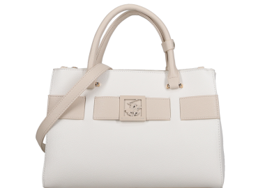 Εκρού τσάντα χειρός - BEVERLY HILLS POLO CLUB - 