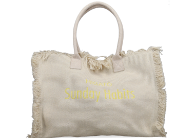 Εκρού τσάντα ώμου - MIGATO SUNDAY HABITS - 