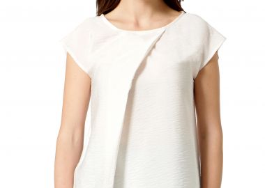 ΕΚΡΟΥ ΚΟΝΤΟΜΑΝΙΚΗ ΜΠΛΟΥΖΑ ΜΕ ΠΙΕΤΑ - Anna Raxevsky - 