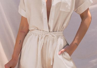 ΕΚΡΟΥ ΣΕΤ ΣΟΡΤΣΑΚΙ - MOJO - fashionroom - 