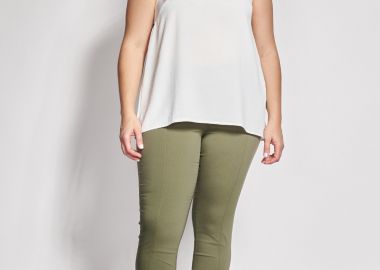 Ελαστικό Κάπρι Παντελόνι Μπεγκαλίν -  - 