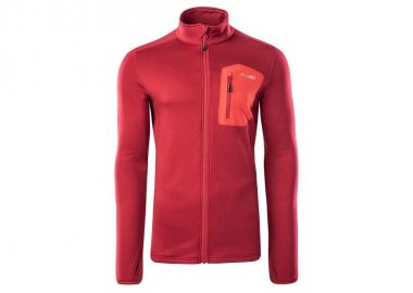 Elbrus Emino Polartec Ανδρική Ζακέτα Fleece με Φερμουάρ Κόκκινη 92800353906 - Elbrus - 