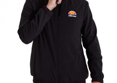 Ellesse Sella SXG09900 Ανδρική Φούτερ Ζακέτα με Κουκούλα και Τσέπες Μαύρη - ellesse - 
