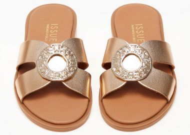 Ελληνικά σανδάλια με φάσα και αγκράφα - Χαλκός - Issue - 