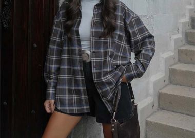 Ellodie γυναικείο καρό πουκάμισο - SOU - 