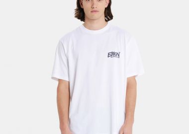 EMERSON EMRSN MEN’S SHORT SLEEVE T-SHIRT ΑΣΠΡΟ - EMERSON - 