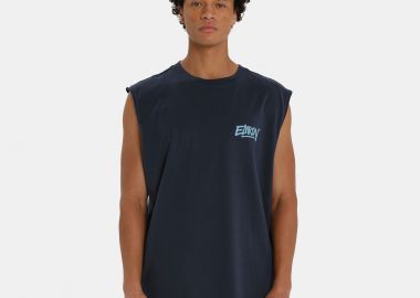 EMERSON GRAPHIC MEN’S SLEEVELESS T-SHIRT ΜΠΛΕ - EMERSON - 