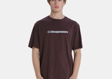 EMERSON LOGO MEN’S SHORT SLEEVE T-SHIRT ΚΟΚΚΙΝΟ - EMERSON - 