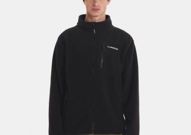 EMERSON MEN'S FULL ZIP SHERPA JACKET ΜΑΥΡΟ - EMERSON - 