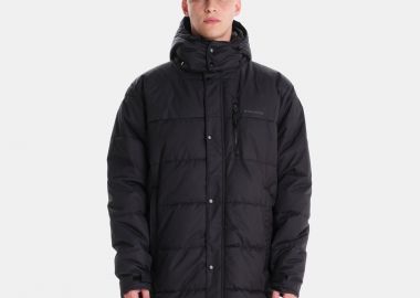 EMERSON MEN'S HOODED PUFFER JACKET ΜΑΥΡΟ - EMERSON - 