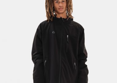 EMERSON MEN'S HOODED RAGLAN JACKET ΜΑΥΡΟ - EMERSON - 