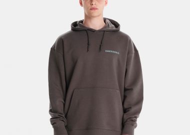 EMERSON MEN'S OVERSIZED PULLOVER HOODIE ΧΑΚΙ - EMERSON - 