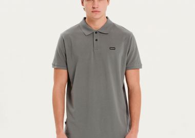 EMERSON MEN'S POLO SHIRT ΓΚΡΙ - EMERSON - 